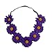 Gellwhu 7pcs Women's Boho Summer Beach Garland Sun Flower Headbands