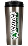 NBA Boston Celtics 16-Ounce Stainless Steel Travel Tumbler