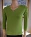 MARRIKAS Bamboo 3/4 Sleeve Crossover Top 
