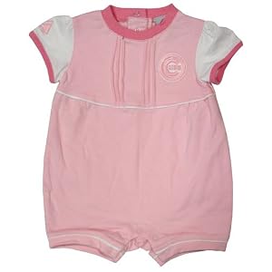 Chicago Cubs Infant Pink Creeper by Majestic