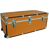Seward Trunk 30-Inch Footlocker with Wheels