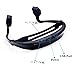 Vsport® - Open Ear Hearing - Bone Conduction Wireless Stereo Bluetooth Noise Cancellaction with Microphone - Black