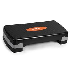 Klarfit Aerobic Stepper Steppbrett (zur St�rkung der H�ft-, Oberschenkel- & Ges��muskulatur, 2x2 H�henstufen, bis 250kg)