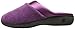 ISOTONER Women's Micro Terry PillowStep Satin Cuff Clog