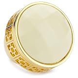 Trina Turk Gold And Ivory Shanghai Ring
