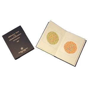 Ishihara� Test Chart Book, for Color Deficiency, 14 Plate Book by Ishihara
