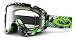 Oakley O-Frame MX Goggles with Clear Lens (Green Digi Slash)