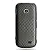 WIRELESS CENTRAL Brand Hard Snap-on Shield With CARBON FIBER Design Faceplate Cover Sleeve Case for SAMSUNG T528 T528G (TRACFONE) with TRI Removal Tool Case [WCS334]