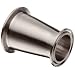 Parker Sanitary Tube Fitting, Stainless Steel 304, Concentric Reducer, 2" Tube OD x 1-1/2" Tube OD