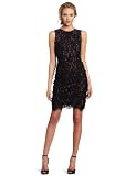 Eliza J Womens Ruched Lace Dress