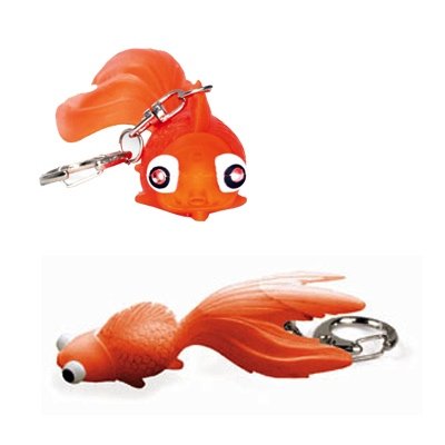 Schlüsselanhänger Goldfisch mit