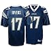 Philip Rivers Jersey: Reebok Navy Replica #17 San Diego Chargers Jersey - Large