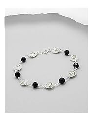 Shell Bracelet In 92.5 Sterling Silver