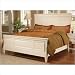 Tuxedo Park Panel Bed in White Tie Size: King