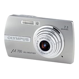 Olympus Mju 700 Silver Digital Camera [7MP, 3 x Optical Zoom]