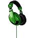 Vibe Sound VS-750-DJ Noise Reduction Stereo Headphones (Green)