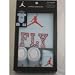 Nike Jordan Infant New Born Baby Boy/girl 0-6 Months 1 Lap/shoulder Bosyduits, 1 Pair of Booties and 1 Cap with Jordan Sign Light Blue/blue 3 PCS Set New