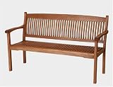 Siena Garden Landhausbank Nassau, 3-sitzig, 150 x 67 x 89 cm, Eukalyptus FSC