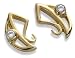 9ct Yellow Gold Serenade Earrings