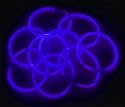 100 8" Glowstick Bracelets BLUE