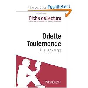 Fiche lecture odette toulemonde