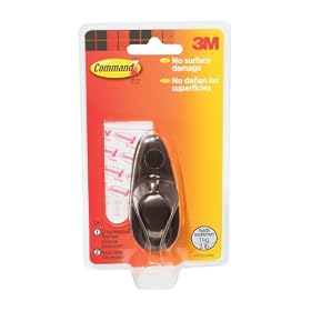 3M Command FC12-ORB Forever Classic Medium Metal Hook, Oil Rubbed Bronze