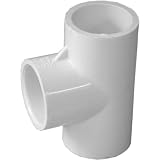 Indoor Fountains item: Genova Products 31407CP 3/4-Inch PVC Pipe Tee - 10 Pack
