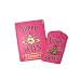 Pink Passport Cover & Luggage Label Gift Set - Queen of the Sky