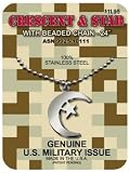 Crescent and Star Necklace