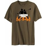 T-Shirt Brown  Lacrosse Warriors / Funk Style  Sports