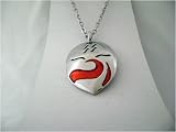 Naruto: Haku Anbu Mask Chrome Necklace w/Box + Pin
