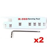 Neewer (2x) XBOX 360 Unlock Opening Tool Kit Case For Xbox360 New