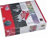 2005 Upper Deck SPX Football Cards Unopened Hobby Box (18 packs/box, 4 cards/pack, 1 autograph rookie jersey per box, 2 more jerseys & 3 more rookie cards)