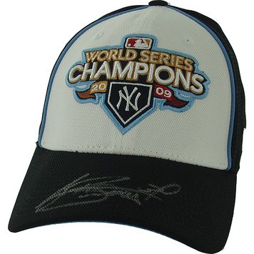 AJ Burnett New York Yankees Authentic Hat (MLB Auth)
