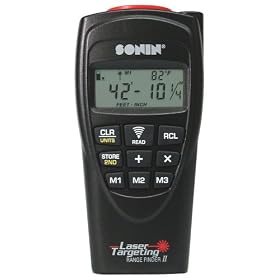 Sonin 10275 Laser Targeting Golf Yardage Finder II