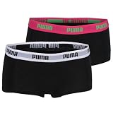 Puma Soft Cotton Womens Boxer Shorts - Pack of 2