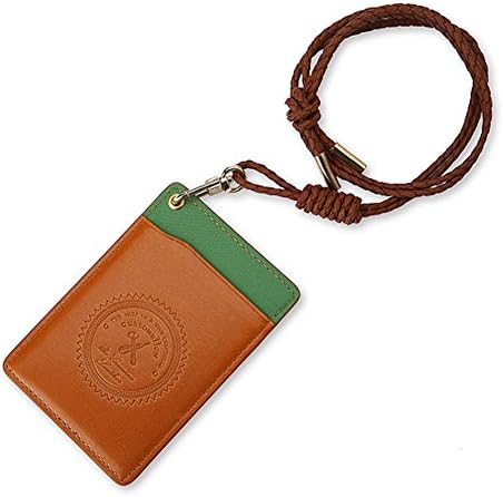 Customellow Unisex Men's Women's Genuine Card Case Wallet