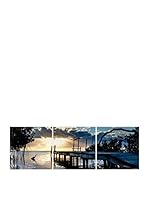 Wall Decor  Fotocuadro Tríptico Metika