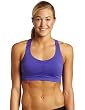 Calvin Klein Performance Womens Seamless Spyder Bra Top, Charcoal, Small/Medium