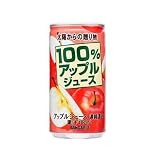 Amazon：ソフト　サンガリアアップル100%190ml30本
