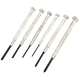 uxcell ドライバーセット スクリュードライバー プラスチックケース アンチスリップハンドル