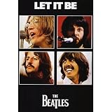 The Beatles (Let It Be) Music Poster Print - 24x36
