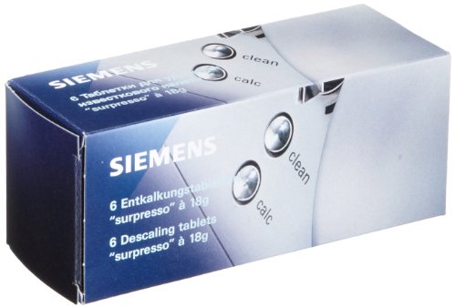 Siemens TZ60002 Entkalkungstabletten 6 Stück Zubehör für MK 5 Siemens TZ60002 Entkalkungstabletten 6 Stück Zubehör für MK 5