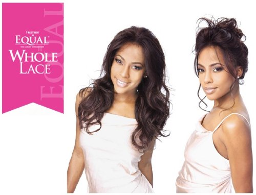 FreeTress Equal FUTURA Whole Lace Wig - SAPPHIRE - 4 LIGHT BROWN