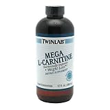 Twinlab Mega L-Carnitine Liquid Concentrate, 12 Ounce