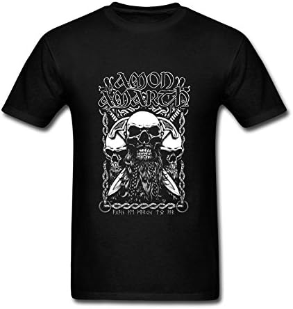 LuQinx Men's Amon Amarth Band Logo T shirts