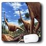 Dinosaur - Dinosaur Brachiosaurus - Mouse Pads