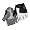 White/Black/Grey