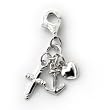 ZEEme Charms-Anh�nger Symbolik 925/- Sterling Silber 141240100R
