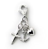 Produkt-Bild: ZEEme Charms-Anh&auml;nger Symbolik 925/- Sterling Silber 141240100R